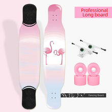 Load image into Gallery viewer, ARDEA Long board Dancing Russia Maple Skateboard Deck Longboard Trucks boy and girl Beginner Skate board Personalized Custom
