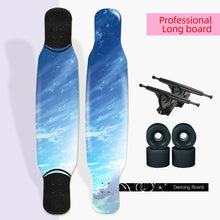 Load image into Gallery viewer, ARDEA Long board Dancing Russia Maple Skateboard Deck Longboard Trucks boy and girl Beginner Skate board Personalized Custom