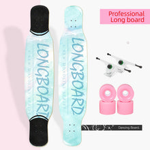 Load image into Gallery viewer, ARDEA Long board Dancing Russia Maple Skateboard Deck Longboard Trucks boy and girl Beginner Skate board Personalized Custom