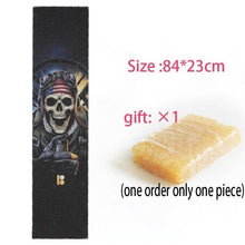 Load image into Gallery viewer, Professional Pro Skateboard Griptapes 23*84cm Multi Graphic Griptape Longboard Scooter Skateboard Sandpaper Deck Grip Tape Rough
