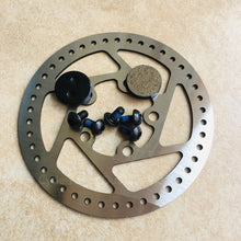 Load image into Gallery viewer, 110mm Brake Disc Brake Pads Srews Set For XIAOMI Mijia M365 Electric Scooter Accessories Disc Brake Pads For Mi 365 Scooter Part