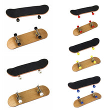 Load image into Gallery viewer, Professional Finger SkateBoard Wooden Fingerboard Wood Basic Fingerboars With Bearings Wheel Finger Skateboards Foam Tape Set
