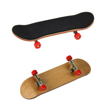 Load image into Gallery viewer, Professional Finger SkateBoard Wooden Fingerboard Wood Basic Fingerboars With Bearings Wheel Finger Skateboards Foam Tape Set
