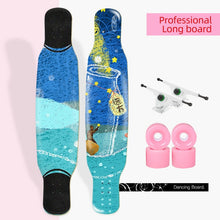 Load image into Gallery viewer, ARDEA Long board Dancing Russia Maple Skateboard Deck Longboard Trucks boy and girl Beginner Skate board Personalized Custom
