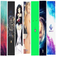 Load image into Gallery viewer, Professional Pro Skateboard Griptapes 23*84cm Multi Graphic Griptape Longboard Scooter Skateboard Sandpaper Deck Grip Tape Rough
