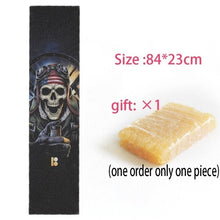 Load image into Gallery viewer, Professional Pro Skateboard Griptapes 23*84cm Multi Graphic Griptape Longboard Scooter Skateboard Sandpaper Deck Grip Tape Rough
