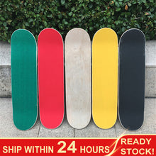 Load image into Gallery viewer, 84*23cm Skateboard 4 Wheel Sandpaper Griptape Wear-Resistant Thickening Large Deck Sandpaper Griptape For Skateboarding
