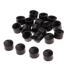 Load image into Gallery viewer, 20pcs Premium Skateboard Pivot Cups Hardware Longboard Truck Parts Replacements Accessories Black 12mm 13mm
