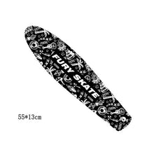 Load image into Gallery viewer, 55cm Small fish board special sandpaper Small fish board grinding paper Individual anti-skid sandpaper Skateboard Sticker Grips
